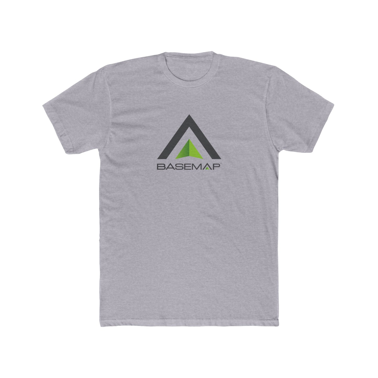 BaseMap Unisex Cotton Crew Tee