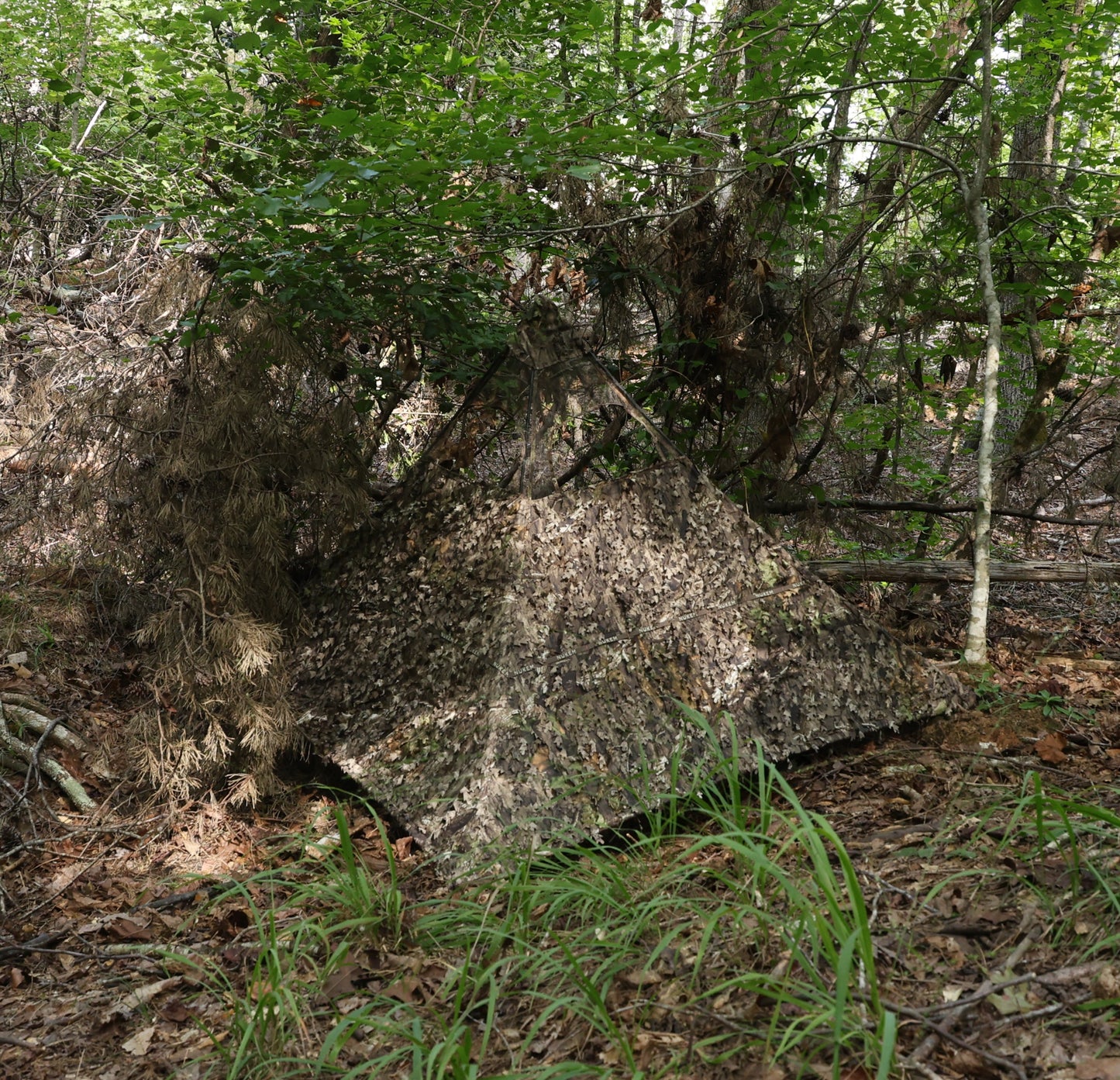 Hunting Blind - Mossy Oak Country Roots 3D Leafy