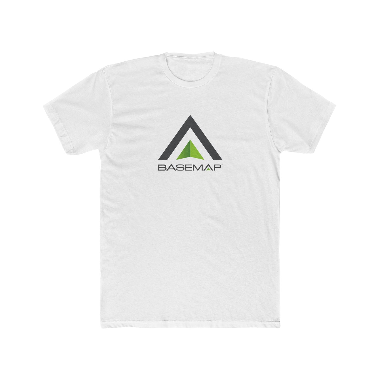 BaseMap Unisex Cotton Crew Tee