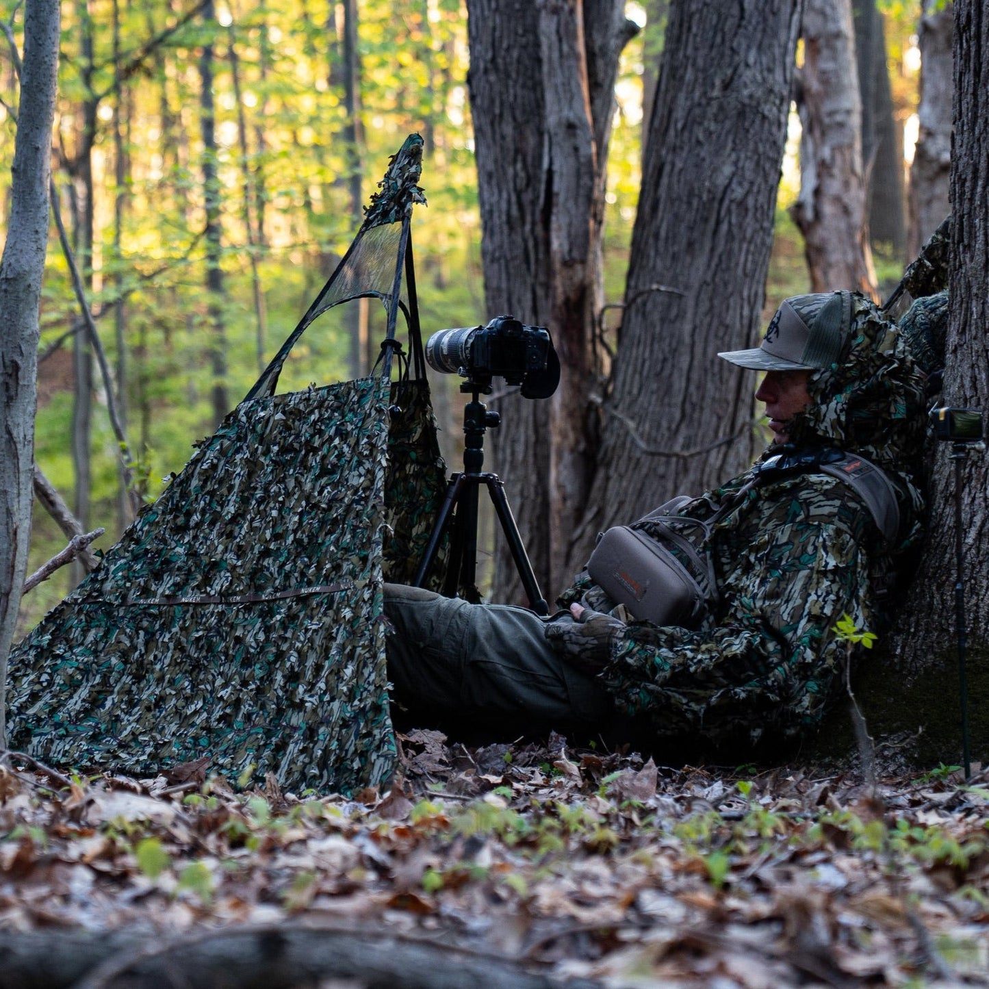 Hunting Blind - Mossy Oak Greenleaf 3D Leafy
