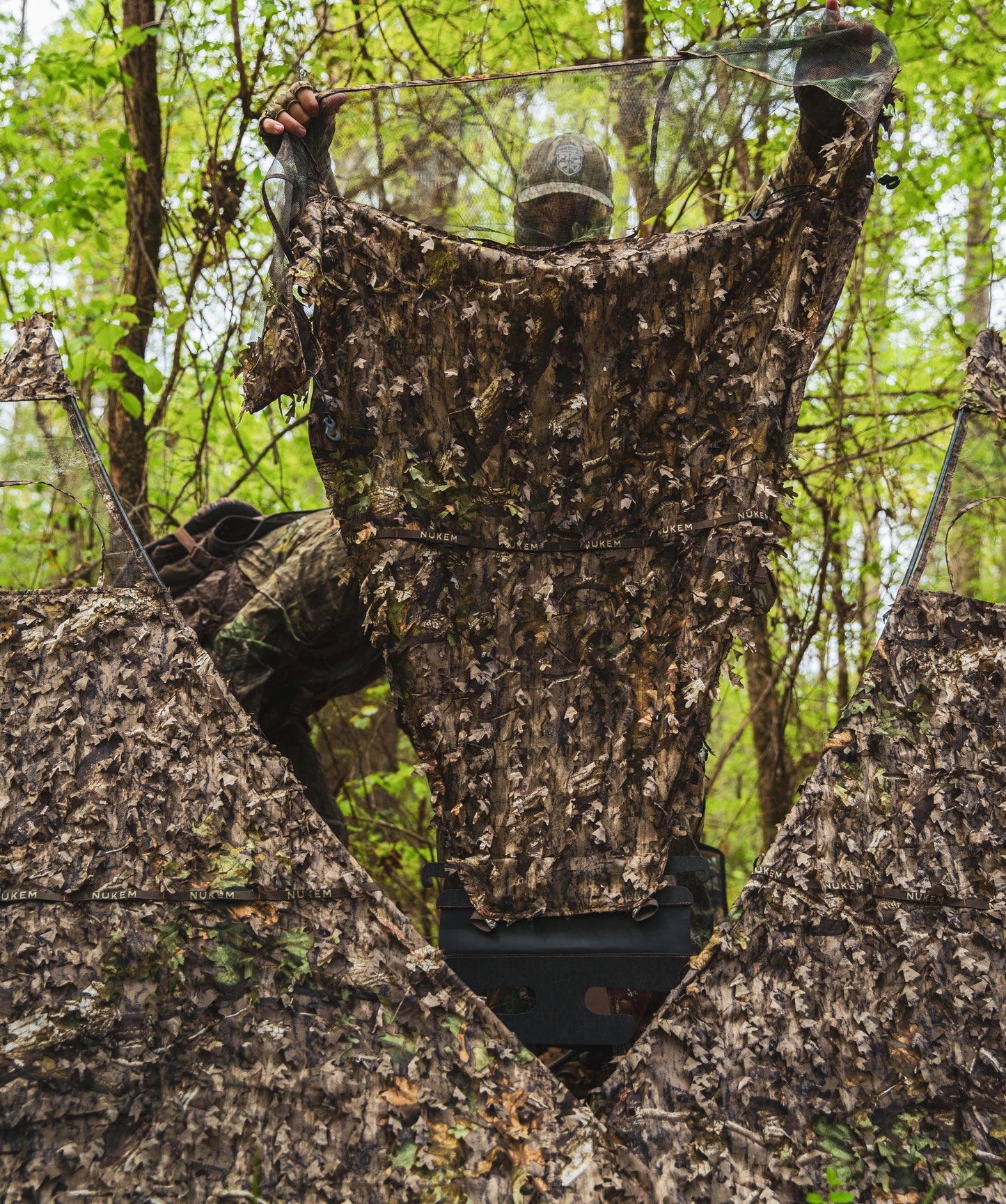 Double Up Panel - Mossy Oak Country Roots 3D Leafy