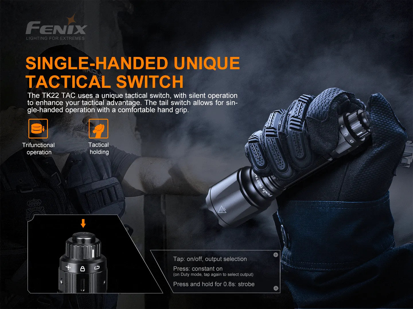Fenix TK22 TAC - Discontinued